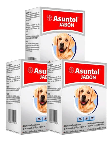 Asuntol Jabón antipulgas para perros y gatos