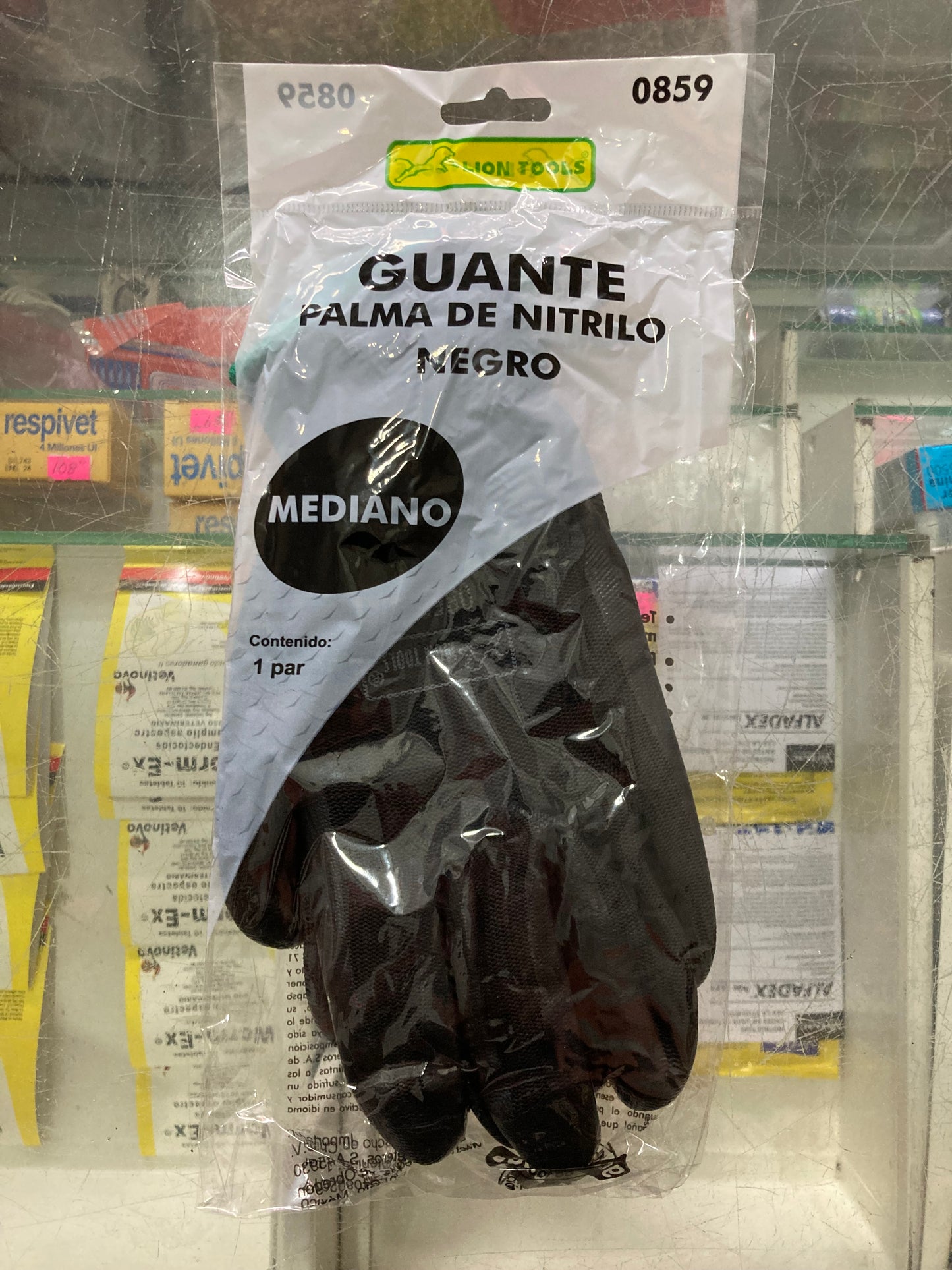 Guantes Palma de Nitrilo