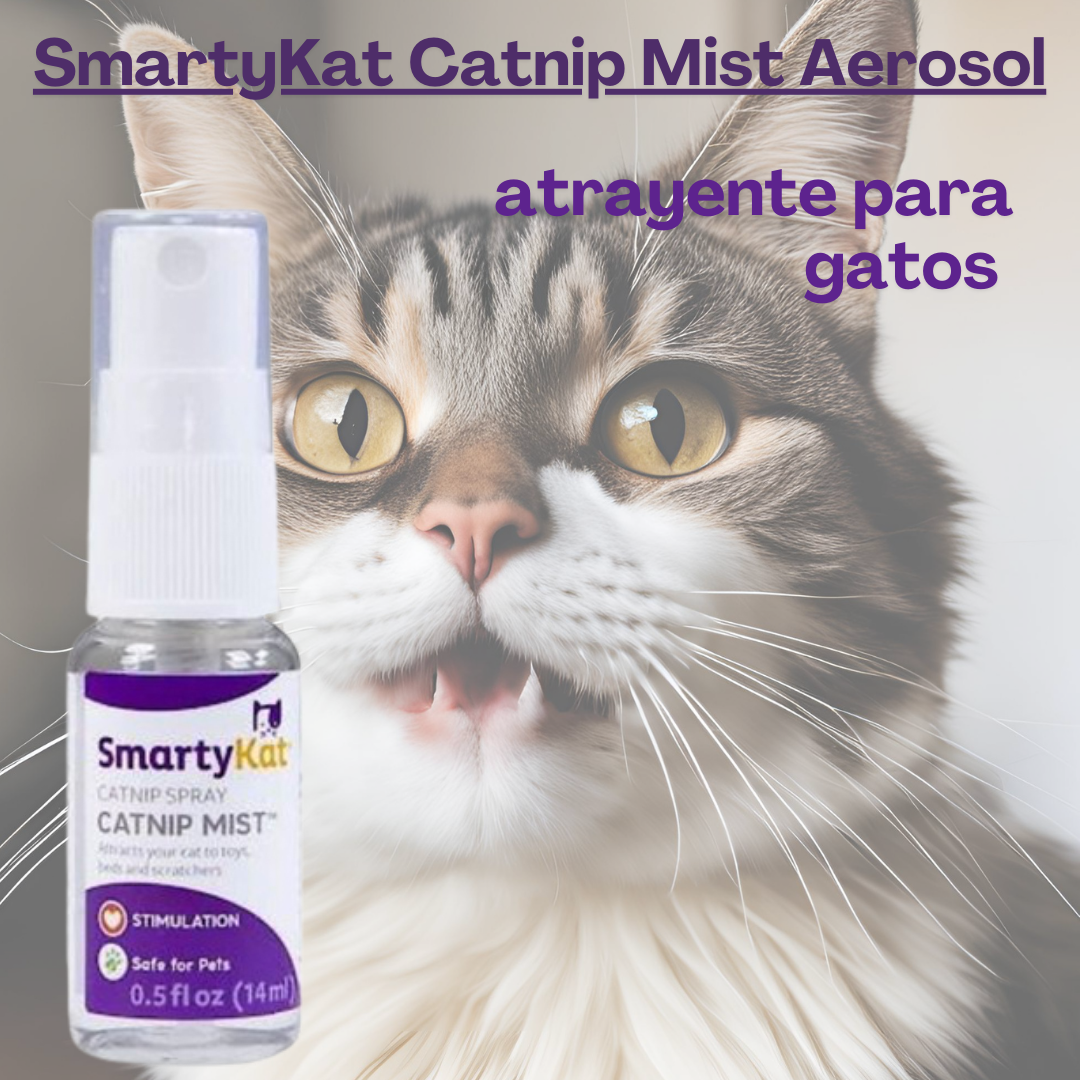 SmartyKat Catnip Mist Aerosol atrayente para gatos 14ml